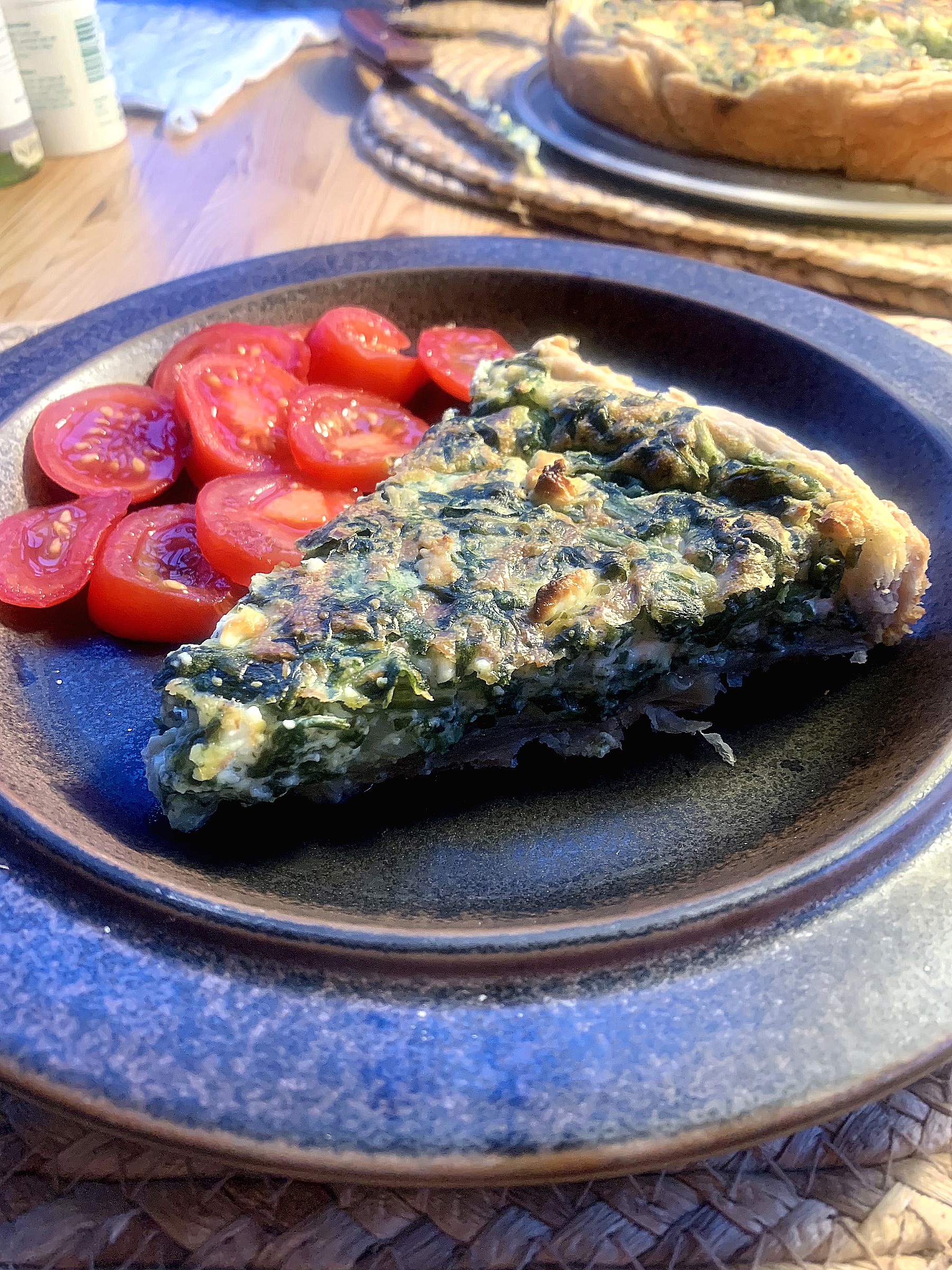 Chrutwähe - Spinatkuchen