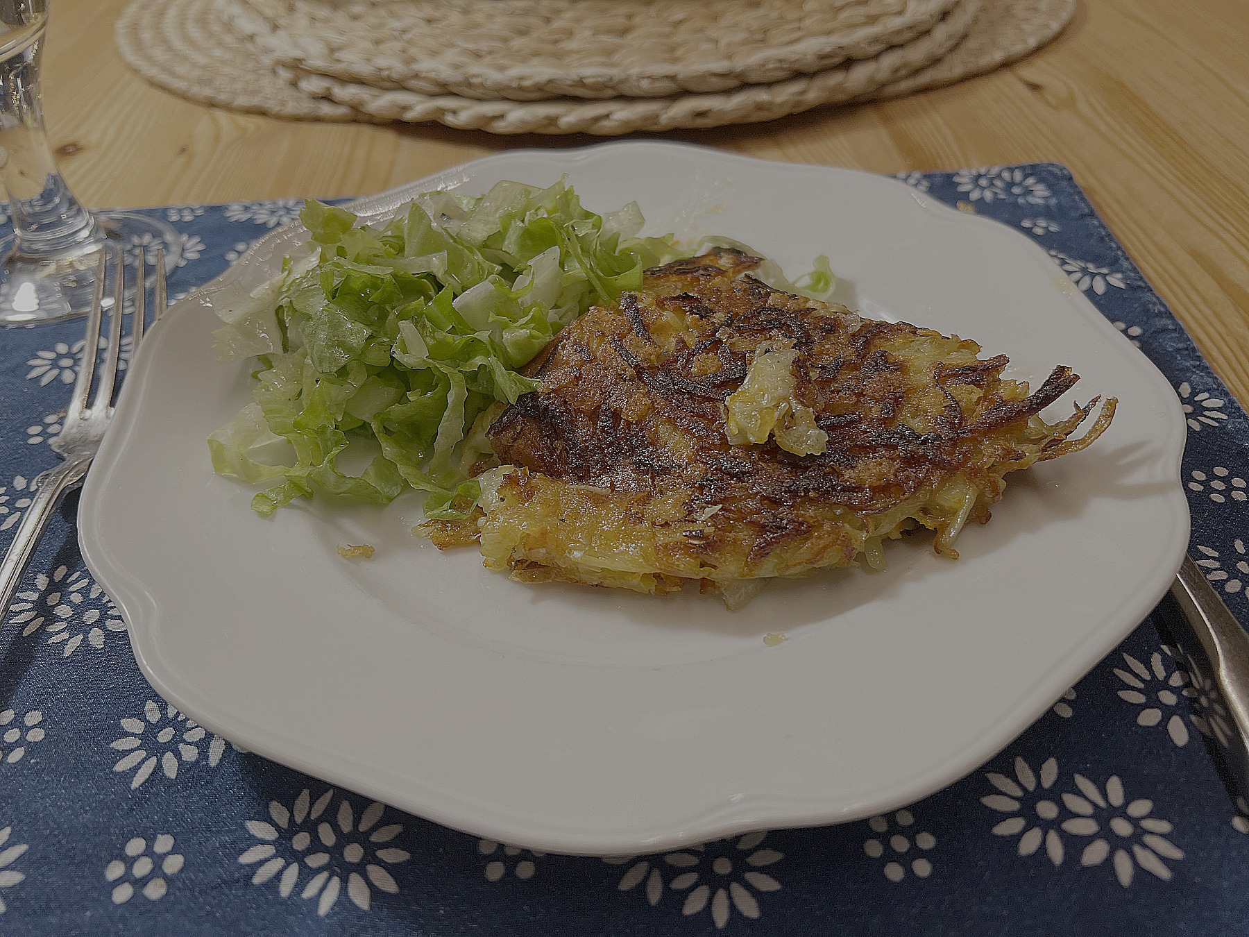 Kartoffelpfanne mit Münsterkäs‘