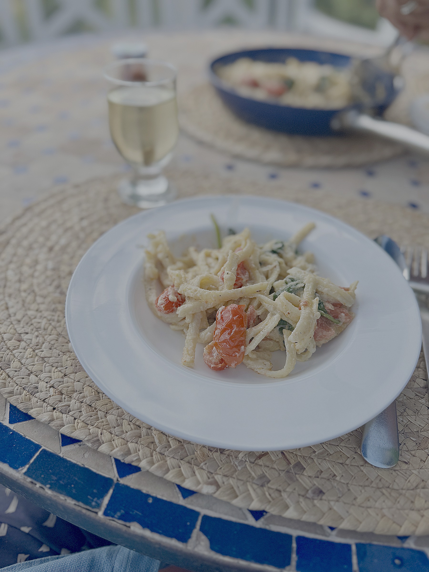 Tomaten-Spätzle